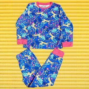 Magical Creatures Pajama Set – Unicorn Dreams & Starry Snuggles 4T NWT Cotton